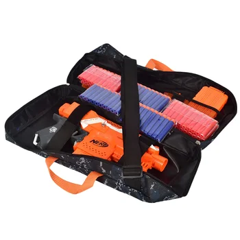 

Carry Storage Bag Kit with Refill Darts Glasses Wristband Quick Reload Clip for Nerf Gun Shooting Games Accessories