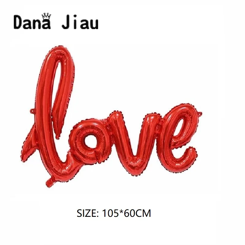 Dana jiau, новинка, любовь, красное сердце, свадебное украшение, фольгированный шар, День Святого Валентина, роза, Подарок на годовщину, День матери, губы, Воздушный баллон гелия - Color: Deep Blue