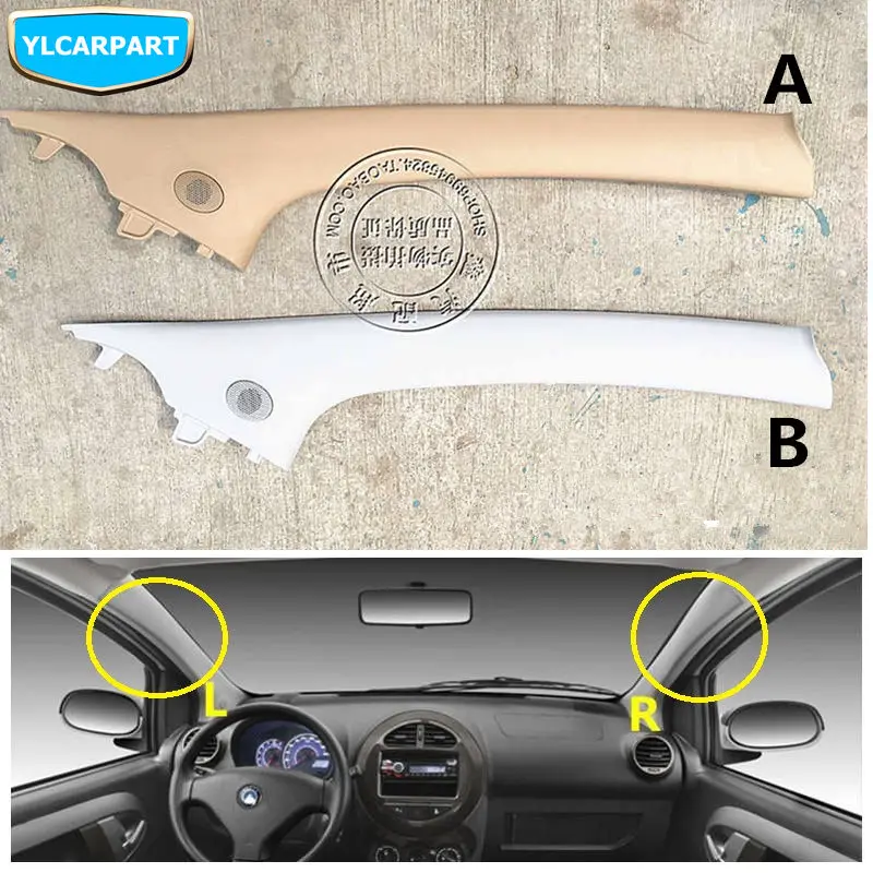 

For Geely LC,Panda,Emgrand Pandino,GC2,Car front A pillar upper trim panel cover