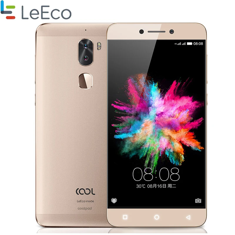  Original Leeco Cool 1 Dual Card Smartphone 5.5'' 4GB RAM 64GB ROM Snapdragon 652 Octa Core 13.0 MP 