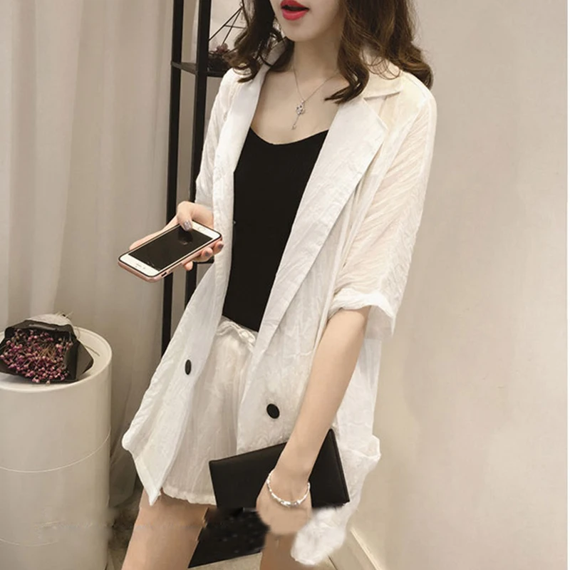 

Work OL Suit Female Blazer And Short Suit Set Female Coat Sexy Chic Suit Women Office Sets 2 Pieces Outfits Feminino
