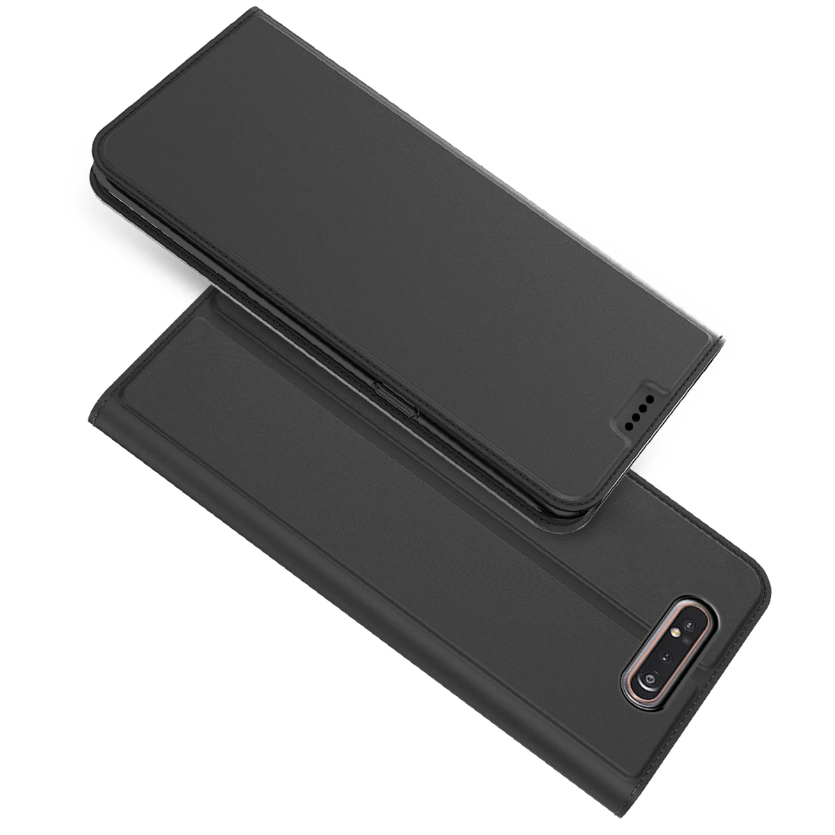 Casewin для samsung Galaxy A80 Чехол класса люкс из искусственной кожи Подставка бумажник на магните чехол для samsung A80 чехол держатель для карт
