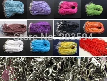 3mm 18 20inch Adjustable Assorted Color Suede Leather