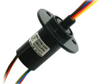 

22MM Slip Ring 5A High Speed Electronic Conductive Rings Cap Type 8 Wires Rotary Electrical Connector ZSR022-8R5A ring