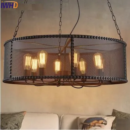 

Loft Style Vintage Pendant Light Fixtures Dinning Room Restruant Retro Industrial Lamp Edison Pendant Lighting LED Hanglamp