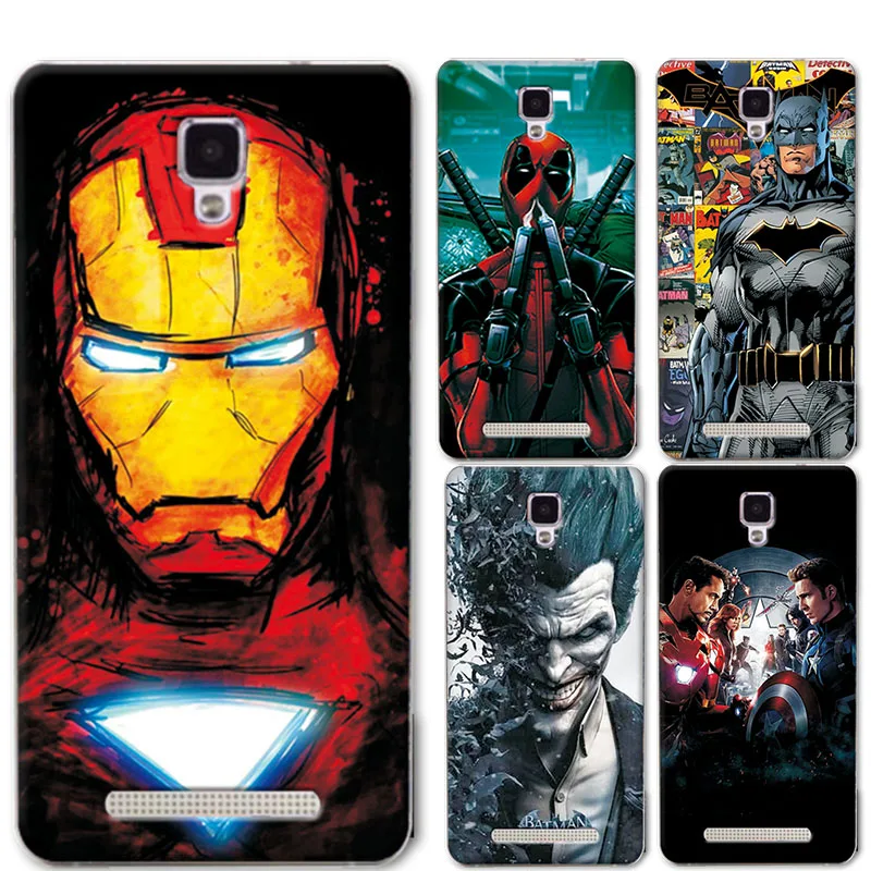 

Soft Tpu Case Cover For DOOGEE X10 5.0" Charming Marvel Avengers Iron man Perfect Fundas For Doogee X10 X 10 Silicone Phone Case