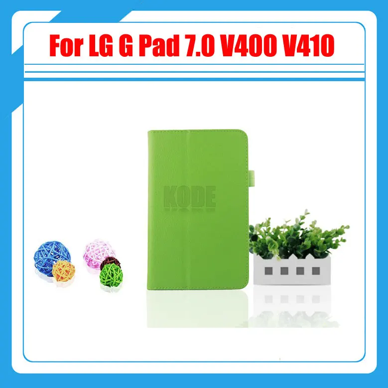 3 en 1 funda de cuero Pu con soporte para tableta para LG G Pad 7,0
