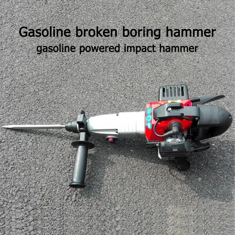 

Gasoline Powered Impact Hammer Dual Use Gsoline Drill 2-stroke petrol engine Drilling Machine Gasoline Pick Breaker Tools