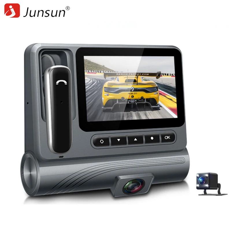 Junsun S90 Car DVR Camera Dash Cam 1080P with Separate Bluetooth