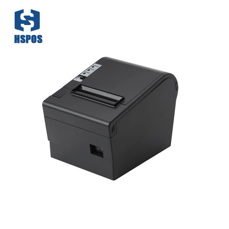 hp mini printer High quality 80m Thermal Receipt printer Kitchen Milk Tea Shop POS Printer with USB+Lan interface HS-825UL mini printer cheap