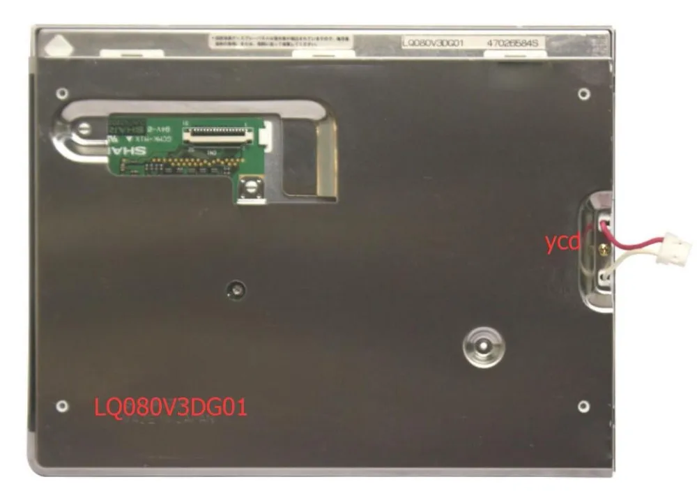 8 дюймов 640*480 LQ080V3DG01 промышленных ЖК-дисплей экран | Компьютеры и офис
