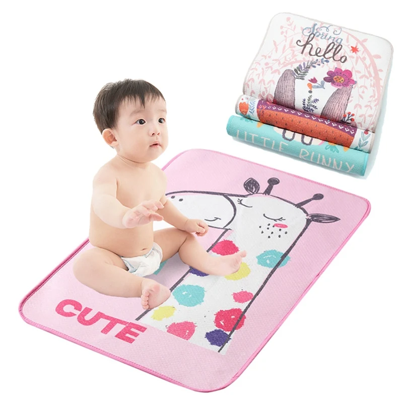 

1piece Newborn Waterproof Urine Pads Kids Breathable Bed Changing Covers Infant Durable Diapers Cotton Baby Changing Mats