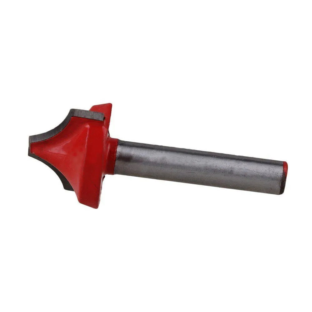 Durable 3D V Groove Sharpen Bit CNC Engraving End Mill 6 x 22mm Silver and Redin Drill Bits