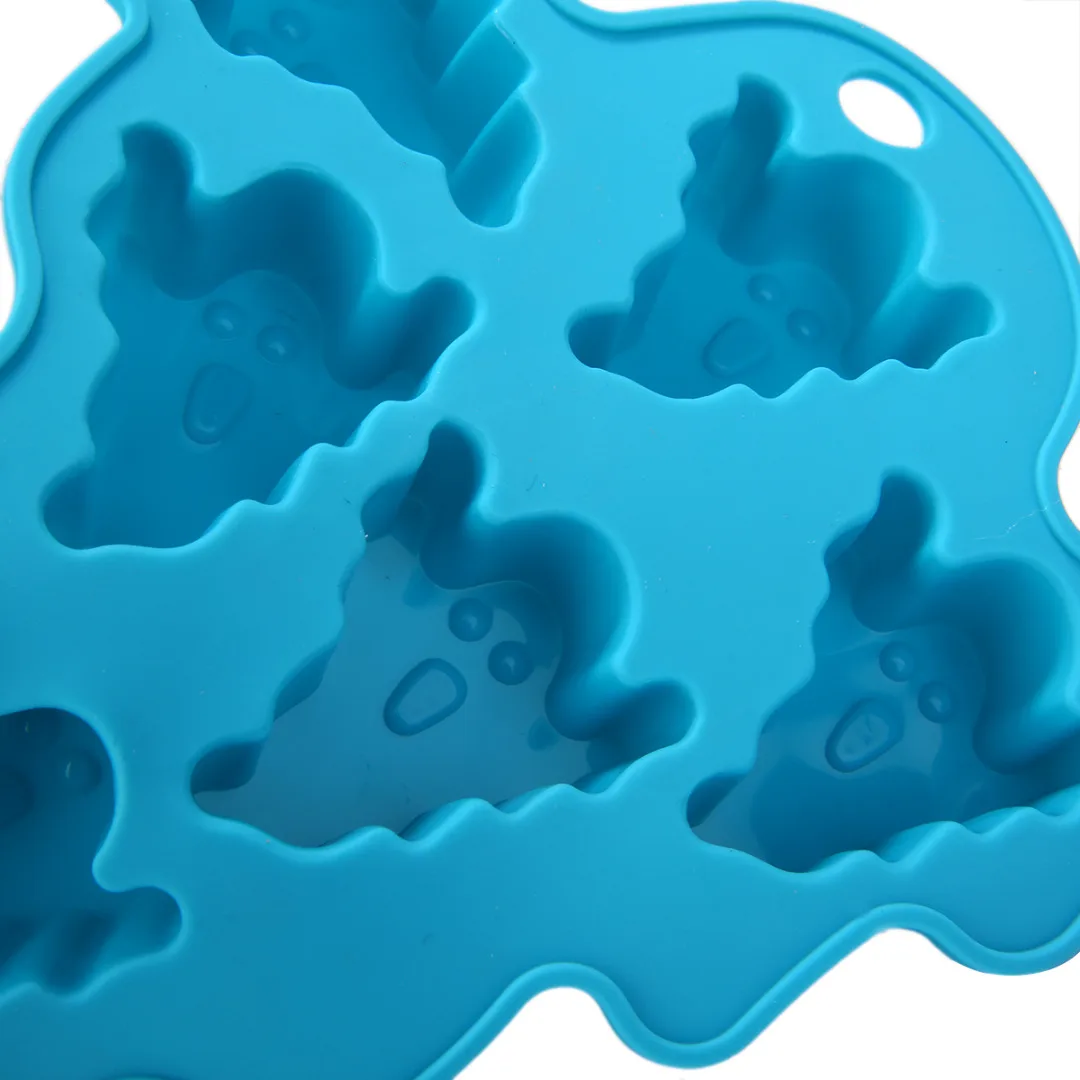 Witch/Bat/Ghost/Skull Silicone Mold Flexible Fondant Cake Molds Cute Baking Cake Decorating Tools Halloween Accessories
