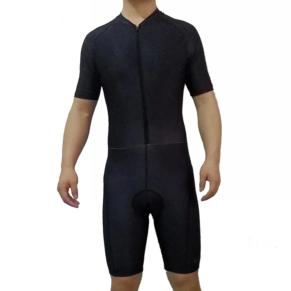 

2 pockets SGCIKER black pro aero fit Cycling skinsuit Short sleeve summer bodysuit bike clothing MTB Ropa Ciclismo speedsuit