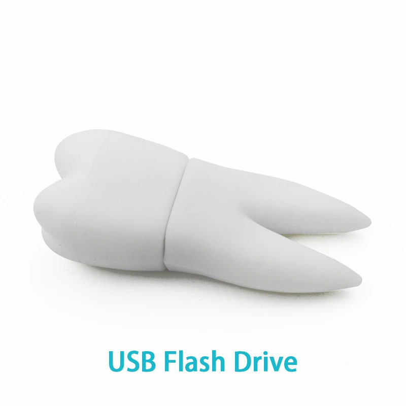 Зуб usb флеш-накопитель прекрасный pendrive 4 GB 8 GB 16 ГБ, 32 ГБ, 64 ГБ Флеш накопитель U диска Творческий usb 2,0 flash Memory Stick fun Горячая подарок