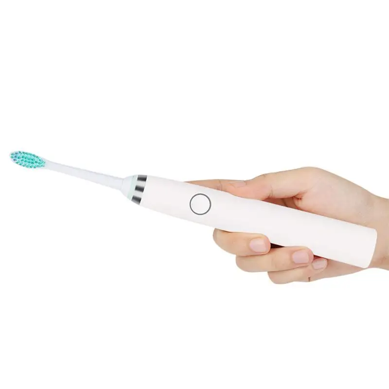 

Rechargable Electric Toothbrush Wireless Smart Acoustic Wave Sonic Oral Hygiene Dental Care Toothbrush With 2 Heads Toothbrush