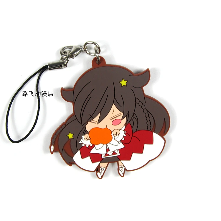 Pandora Hearts фигурка аниме модель резиновый брелок Ada Vessalius Oscar. Jack Oz. Pendnat 6 см|Игровые