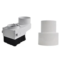 לעיבוד עץ Cnc כיסוי אבק אספן 80mm כיסוי אבק מברשת Cnc ציר 2.2Kw 1.5kW מנוע כרסום מכונת נתב כלים לעיבוד עץ (1)