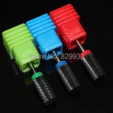 Черные керамические боры для ногтей профессиональный маникюр, Педикюр Дрель красота уход за ногтями салон мозолей рашпиль керамический Бит Инструмент