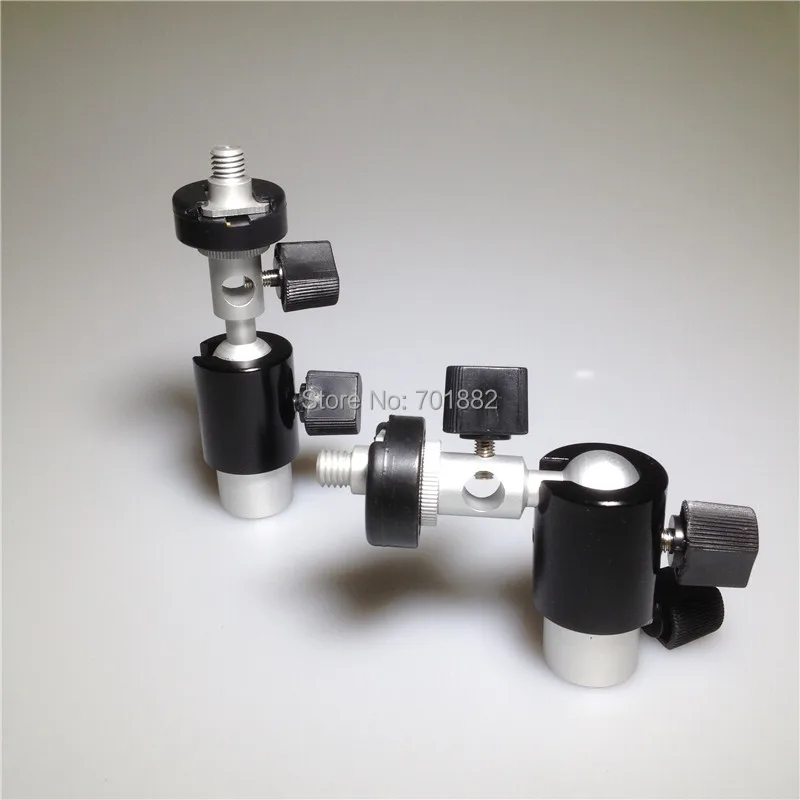 Umbrella and Flash Bracket Holder C II Type with Hot Shoe Mount + Screw Adapter Photo Studio Accessories (5)