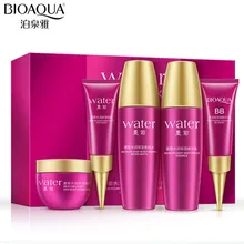 BIOAOUA 5 шт./компл. уход за кожей лица дорожный набор Мексика растительная эссенция крем увлажняющий антивозрастной питательный крем уход за кожей лица