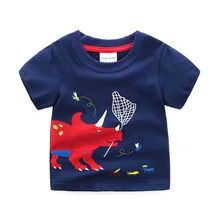

Retail Baby Girls Tops Children T shirts Short Sleeve 2018 Summer Kids Tee shirt Spring striped Brand t-shirt children blusas