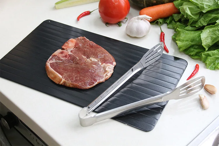 Frozen Fast Defrosting Tray Thaw Rapid Heating Tray Freezing Meat Food Defroster Microwave Fish Board Kitchen Tools Frozen Fast Defrosting Tray Thaw Rapid Heating Tray Freezing Meat Food Defroster Microwave Fish Board Kitchen Tools