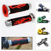 22/24 мм Одежда высшего качества резиновые ручки мотоцикла бар Захваты мопедов руль Универсальный Аксессуары для мотоциклов изменение ручка Girp