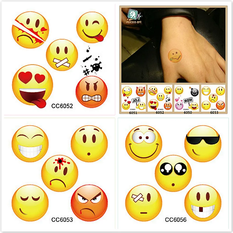 

1pcs Emoticon Expression Marked Cards Magic Toys Simple Unexpected Magic Tricks