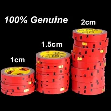3M Auto Tape Size 10/15/20mmx3m Double Sided Sticker Acrylic Foam Adhesive, Car Attachment Interior Tape Free Shipping