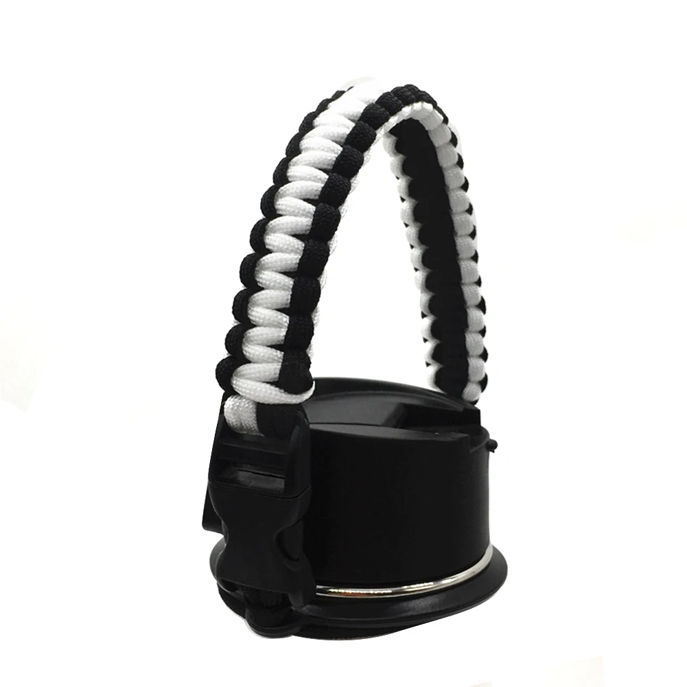 

Accessories Durable Handle Strap Outdoor Cup Holder With Safety Ring Camping Water Bottle Wide Mouth Hiking For Hydro Flask