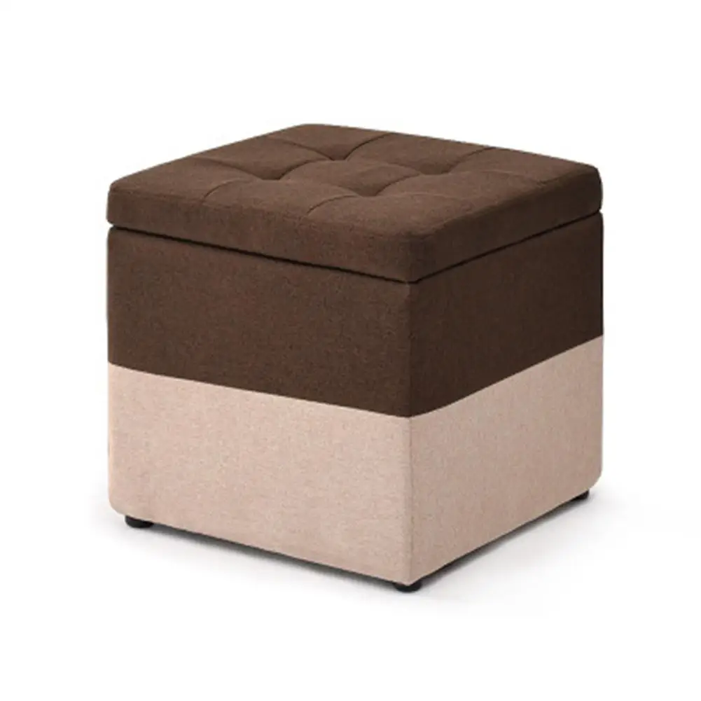 Инновационный стул для хранения многоцелевой диван стул одежда игрушки ящик для хранения большой емкости домашний Организатор для мелочей - Цвет: gradient Grey Brown