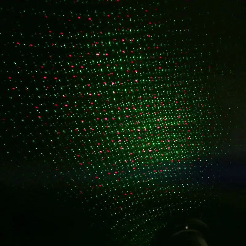 

LED Red Green Laser Light With IR Remote Control Pattern Projection Stage Lamp