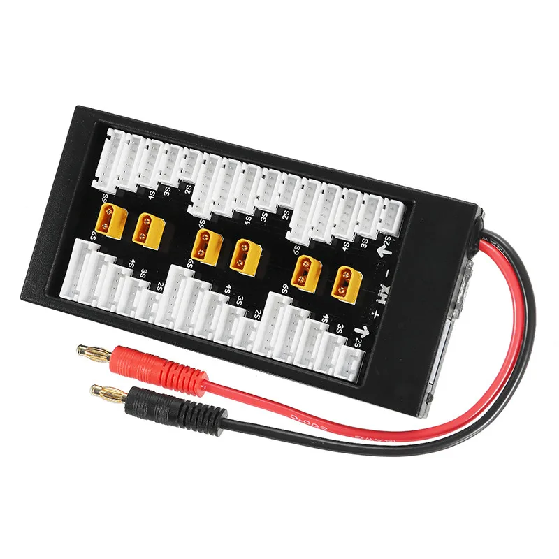 Amass XT30 разъем 2 S-6 S 40A Lipo батарея параллельная зарядная плата для IMAX B8 UN A6 баланс зарядное устройство DIY