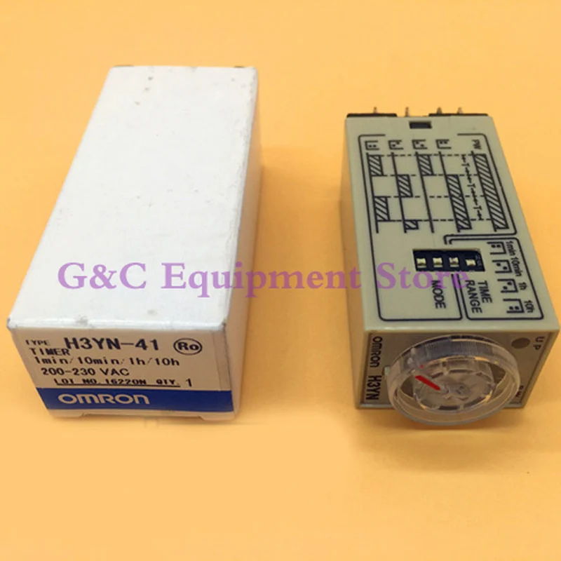 

New Digital Timer Tool H3YN-41 AC200-230V Time Relay Chronograph 1min/10min/1h/10h H3YN41