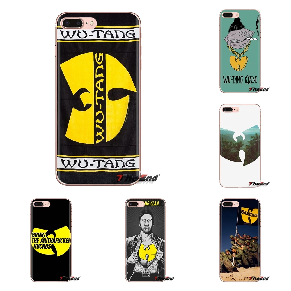 Wu Tang Clan хип-хоп Рэп Логотип для iPod Touch Apple iPhone 4 4s 5 5S SE 5C 6 S 7 8 X XR XS Plus MAX мягкий