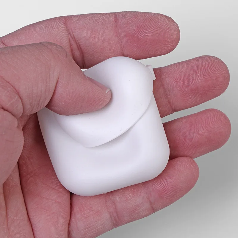 3 в 1 резиновый чехол для Airpods силиконовый зарядное устройство Apple Bluetooth