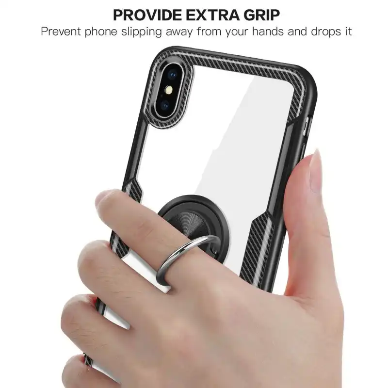 iphone xr clear case with ring iphone xr clear case with ring