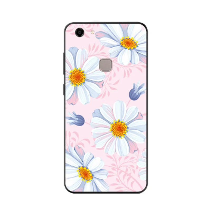 Coque для естественных V7 чехол силиконовый чехол ТПУ Ясно мультфильм чехол 5,7 ''для естественных V7 V 7 Капа VivoV7 Fundas телефон бампер Корпус