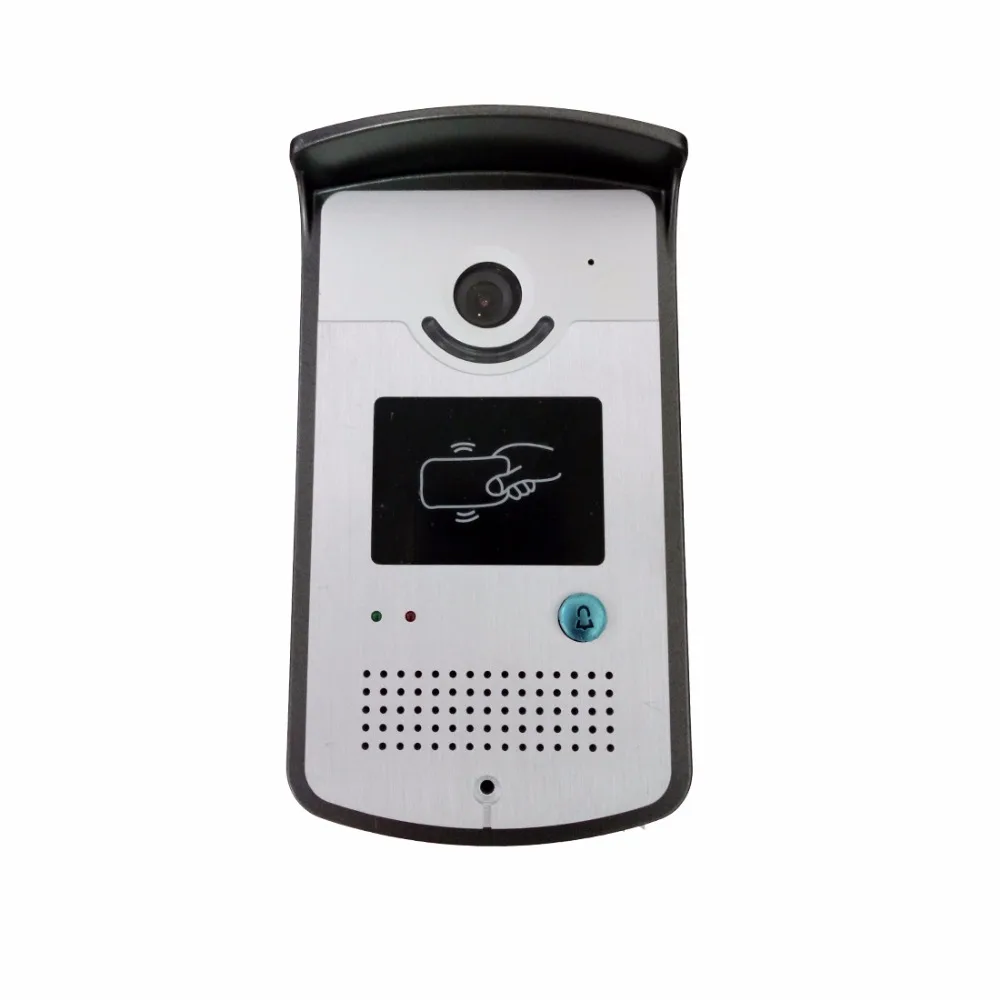 SmartYIBA RFID разблокировать Электрический замок видеодомофон Системы безопасности Камера дверной звонок комплект домашнего наблюдения