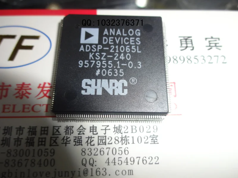 

Free shipping.Cheap imported stock ADSP-21065LKSZ-240 ADSP-21065LKS-240 ic