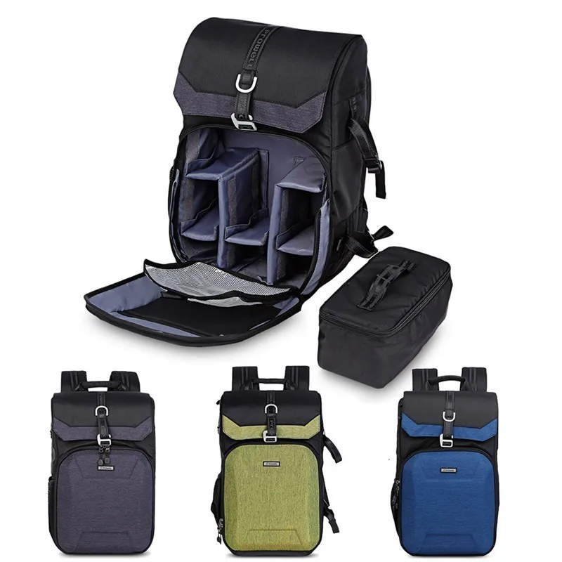 

Photo Camera Sling Bag Shoulder Cross Digital Case Waterproof w/ Rain Cover DSLR Soft Men Women Bag for Canon Nikon Sony SLR
