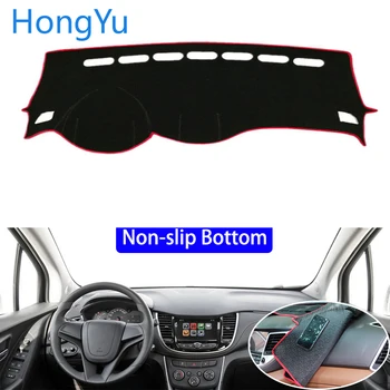 

For Chevrolet Trax 2017 - 2019 Car Styling Non-Slip Bottom Covers Dashmat Dash Mat Sun Shade Dashboard Cover Capter