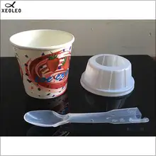 Набор XEOLEO MC чашка для мороженого/крышка/Ложка 1000 Набор XEOLEO MC чашка для мороженого/крышка/Ложка 1000
