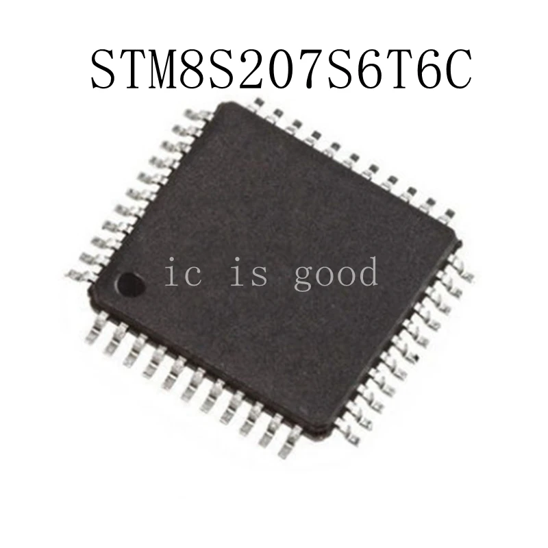 5PCS STM8S207S6T6 STM8S207S6T6C QFP 44