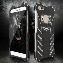 Mi5S Case Luxury Aluminum Metal Case Cover For Xiaomi Mi 5S Mi5s Plus Case Bat Man Iron Man Fundas Coque Stand Phone Accessories