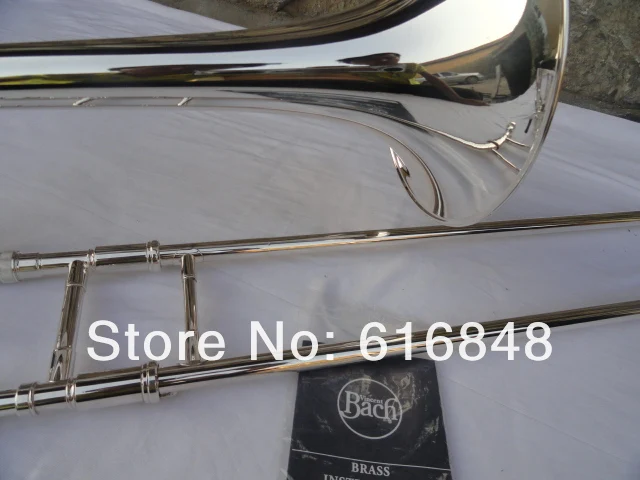 

New Arrival Free Shipping 42BO Silver Plated Brand Good Quality Bb Tone Trombone Tenor B Flat Trombone Music Instrument