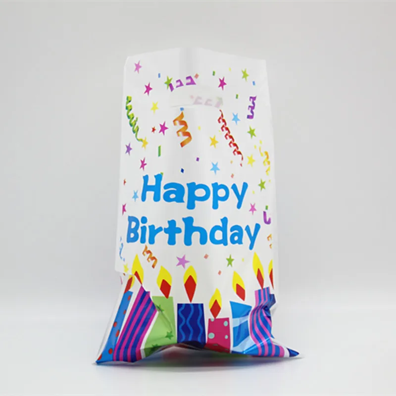 Счастливый день рождения тема Подарочная сумка для украшения подарков тема вечерние день рождения буквы день рождения тема для танцев