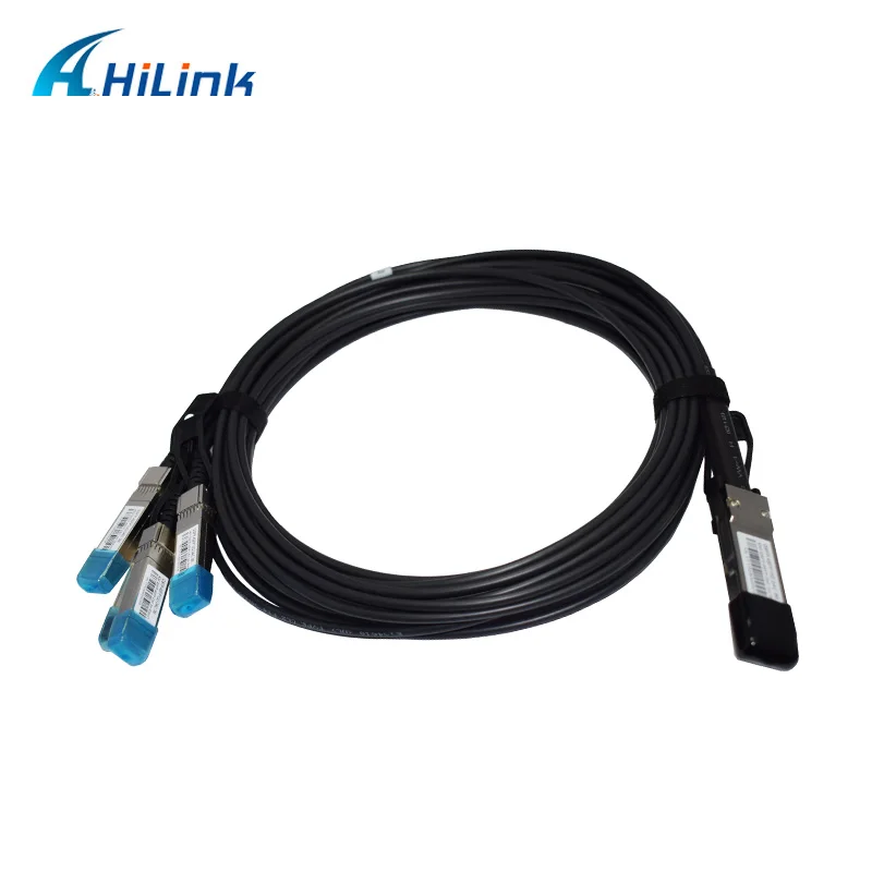 Бесплатная доставка! 40G QSFP к 4 SFP + 2M пассивный прямой прикрепляемый медный кабель